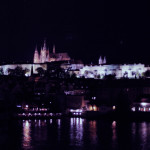 Prague by night.
